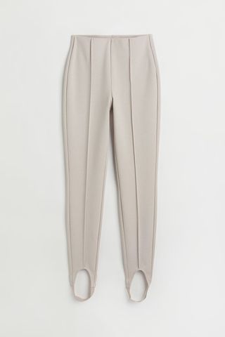 H&M + Crease-Front Stirrup Leggings