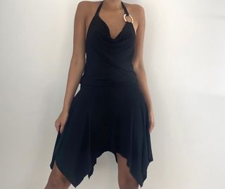 Elia Vintage + Black Y2k Dress