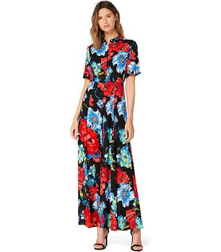 Truth & Fable + Maxi Floral A-Line Dress