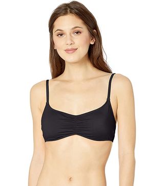 Amazon Essentials + Light-Support Bralette Bikini Swimsuit Top