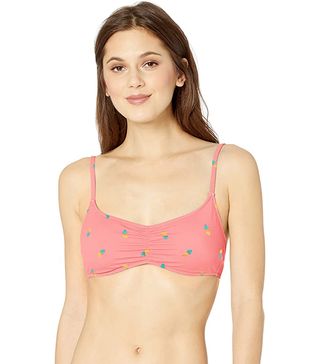 Amazon Essentials + Light-Support Bralette Bikini Swimsuit Top