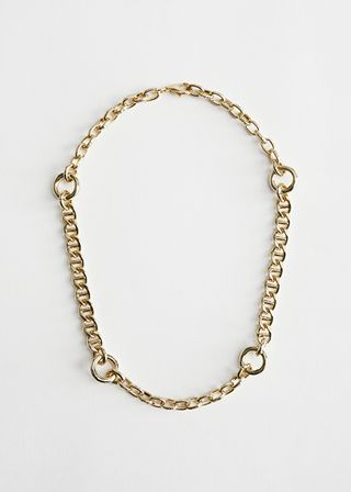 & Other Stories + Chunky Chain Fitted Necklace