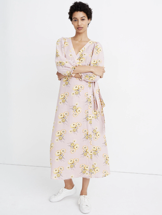 Madewell + Linen-Blend Dress