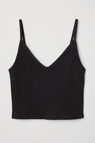 H&M + Short Jersey Camisole Top