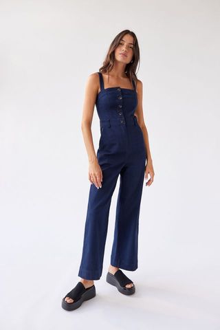 Urban Outfitters + Molly Wide Leg Jumpsuit