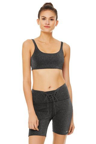 Alo Yoga + Glitter Bra