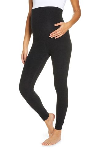 Beyond Yoga + Empire Waist Maternity Leggings