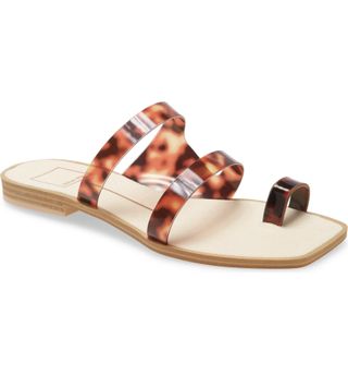 Dolce Vita + Isala 3 Croc Textured Slide Sandals