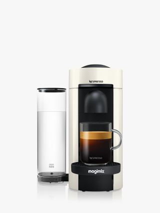 Nespresso + Vertuo Plus Coffee MacHine by Magimix, White