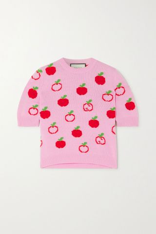 Gucci + Wool-Jacquard Sweater