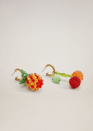 Mango + Fruit Earrings