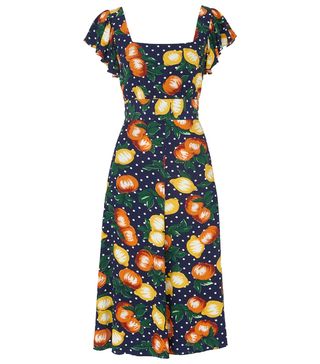 Kitri + Alora Fruit Print Dress
