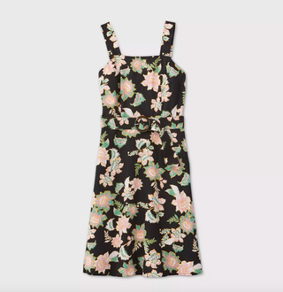 Who What Wear x Target + Floral Print Sleeveless Dress