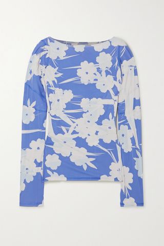 Ioannes + Floral-Print Stretch-Jersey Top