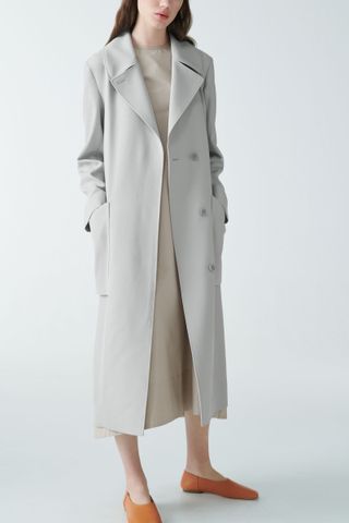 COS + Wool-Mix Trench Coat