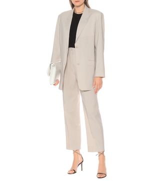 Frankie Shop + Pernille High-Rise Straight Pants
