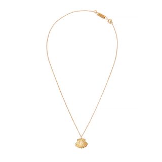 Gimaguas + Shell Gold-Plated Necklace