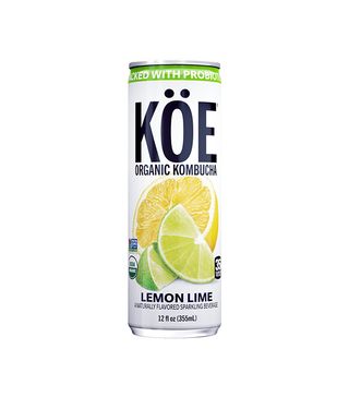 Köe + Organic Kombucha Cans, Lemon Lime (12 Pack)