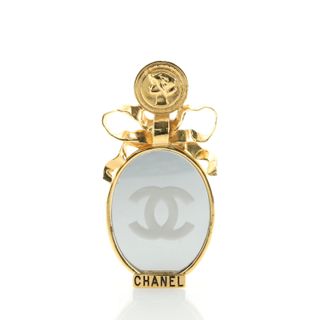 Chanel + Vintage Vanity Mirror Brooch