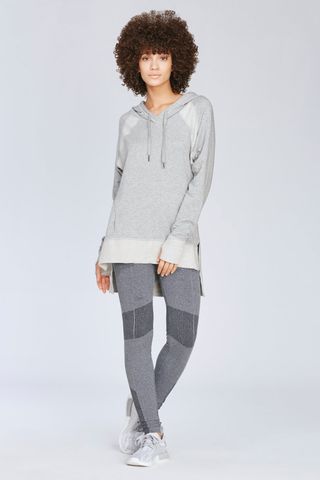 EleVen by Venus Williams + Hoodie Tunic in Heather