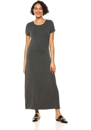 Amazon Essentials + Short-Sleeve Maxi Dress