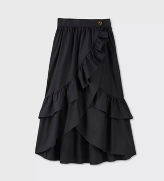 Who What Wear x Target + Wrap Midi Skirt