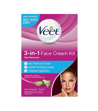 Veet + 3-in-1 Face Cream Hair Remover Kit