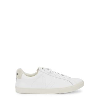 Veja + Esplar White Leather Sneakers