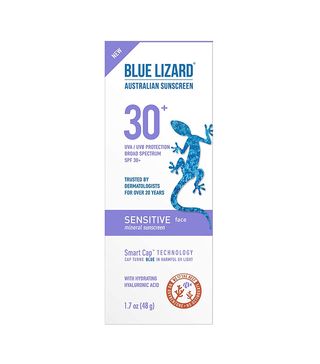 Blue Lizard + Sensitive Face Mineral Sunscreen SPF 30