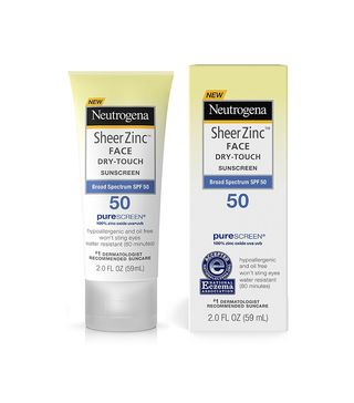 Neutrogena + Sheer Zinc Face Dry Touch Sunscreen SPF 50