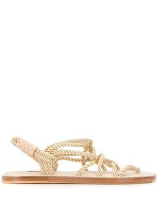 Ann Demeulemeester + Rope Strappy Sandals