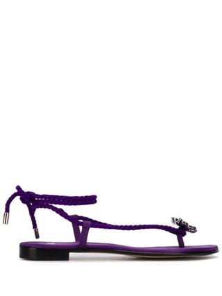 Alevì + Rope Wrap Ankle Sandals