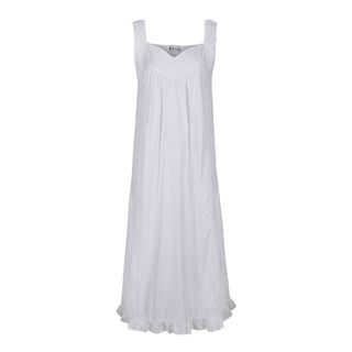 The 1 for U + Nancy 100% Cotton Victorian Sleeveless Nightgown