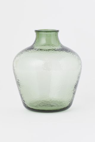 H&M + Glass Vase