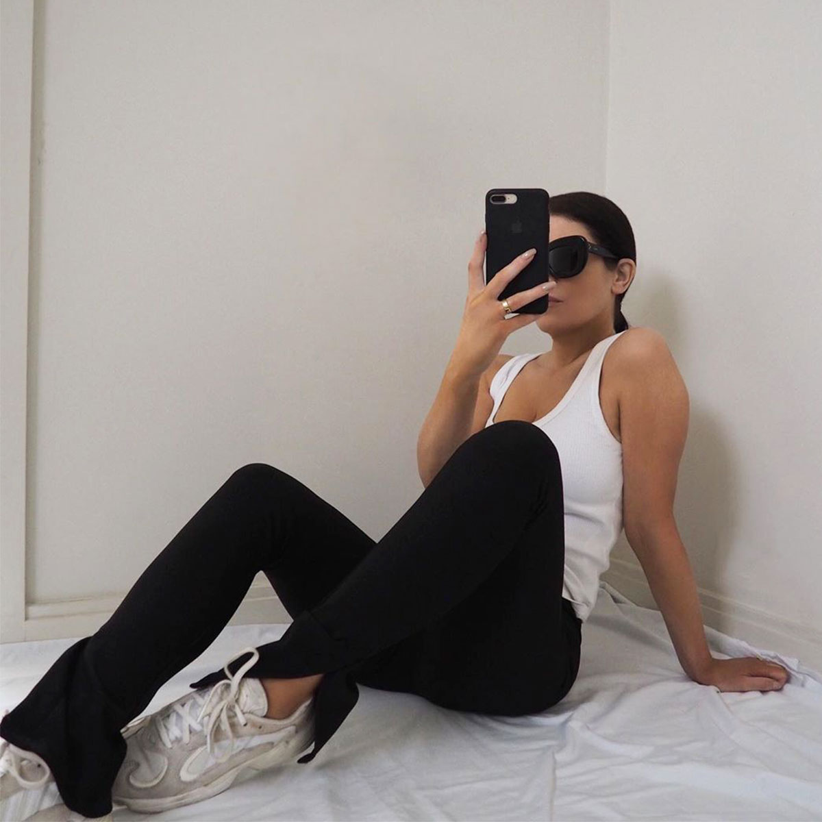Hanna Nikole Womens Plus Size Bootcut Yoga Pants with Pockets High Waisted  Workout Pants Bootleg