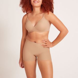 Knix + Shortie Thigh Saver 4 in Nude 3