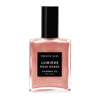 French Girl Organics + Lumière Rose Dorée Shimmer Oil
