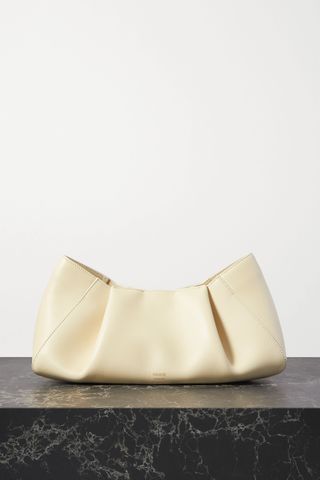 Khaite + Jeanne Small Leather Clutch