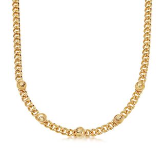 Missoma + Lucy Williams Gold Lucky Charm Chain Necklace