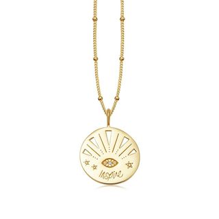 Missoma + Gold Inspire Amulet Necklace