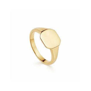 Missoma + Gold Octa Signet Ring