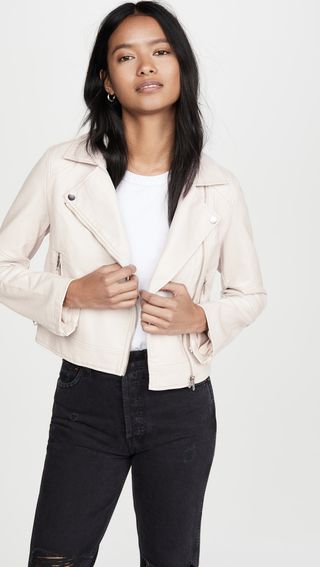 Cupcakes and Cashmere + Chandler Faux Leather Moto Jacket