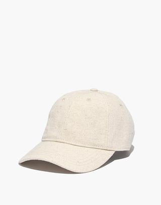 Madewell + Cotton-Linen Baseball Cap