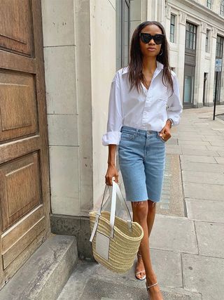 Loewe s Raffia Tote Is The Ultimate Summer Bag Who What Wear