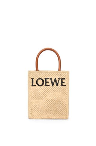 Loewe + Standard A5 Tote Bag in Raffia