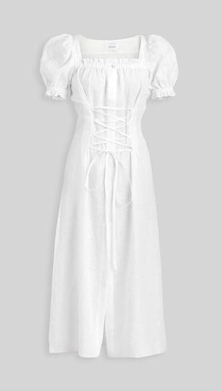 Sleeper + Marquise Linen Dress