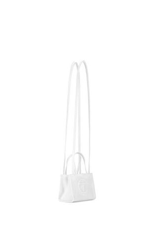 Telfar + Small White Shopping Bag