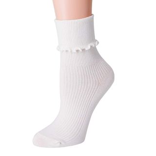 SRYL + Ankle Socks Ruffle Turn-Cuff Socks