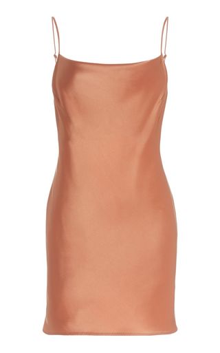 Nanushka + Lotti Satin Mini Slip Dress