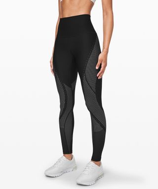 Lululemon + Mapped Out High Rise Tight 28-Inch Camo